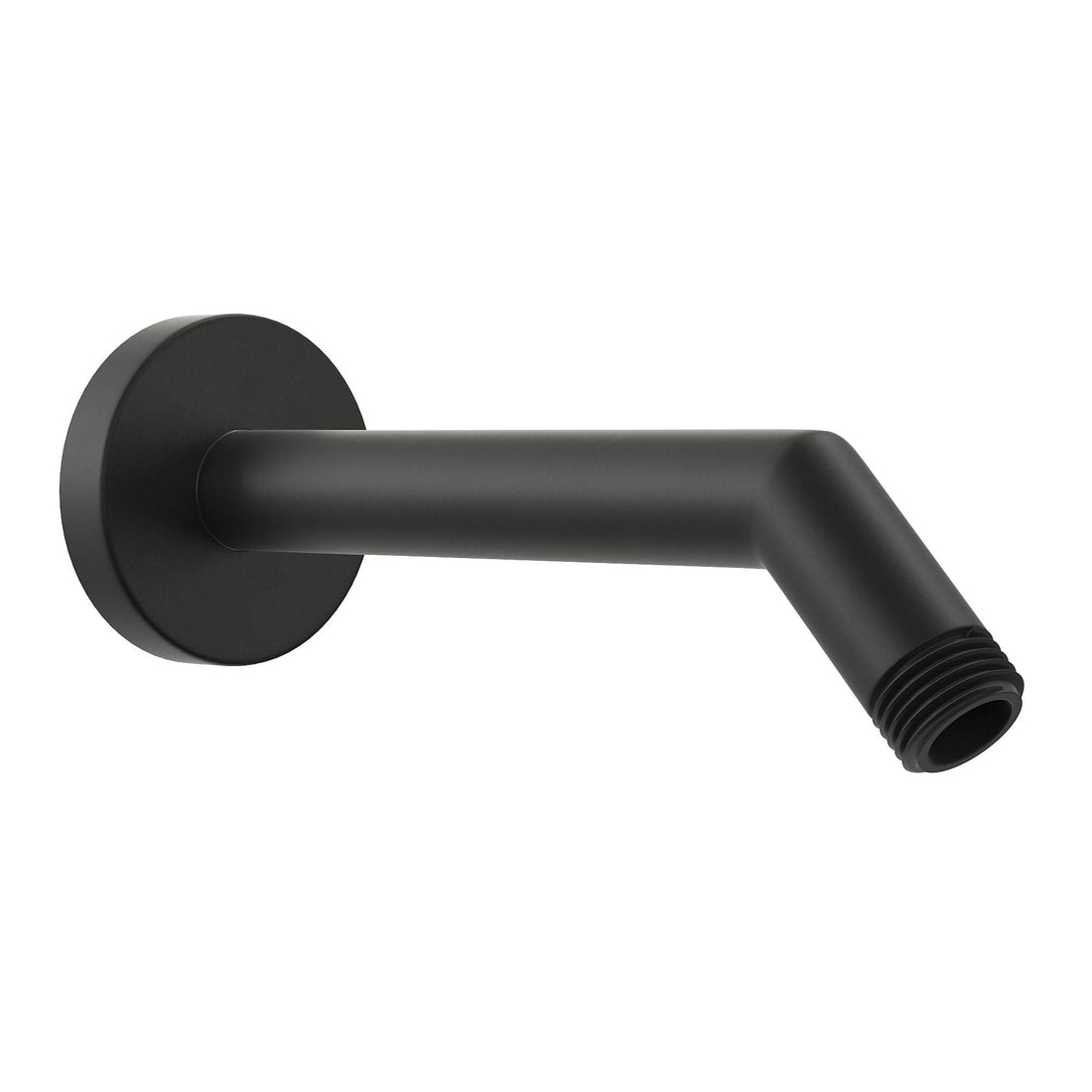 Main Image All Metal 7" Shower Arm Matte Black  - The Shower Head Store