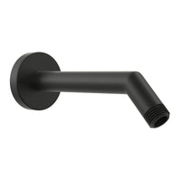 Main Image All Metal 7" Shower Arm Matte Black  - The Shower Head Store