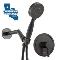 Main Image 1-Handle Shower Valve System with 3-Spray Handheld Shower Head Oil Rubbed Bronze / 1.75 GPM - The Shower Head Store
