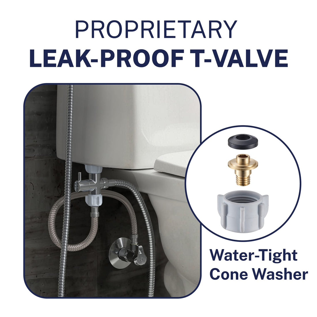 Leak Proof Adjustable Pressure Bidet Adjustable - The Shower Head Store