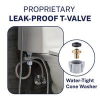 Leak Proof Adjustable Pressure Bidet Adjustable - The Shower Head Store