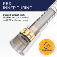 Inner Tubing 72-Inch Shower Hose Main Image (Brushed Nickel) - The Shower Head Store