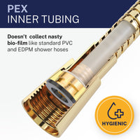 Inner Tubing 72-Inch Shower Hose Main Image Polished Brass / 72 Inches - The Shower Head