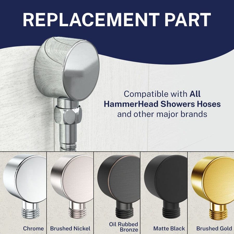 Universal Replacement Part Drop Ell Oil Rubbed Bronze  - The Shower Head Store