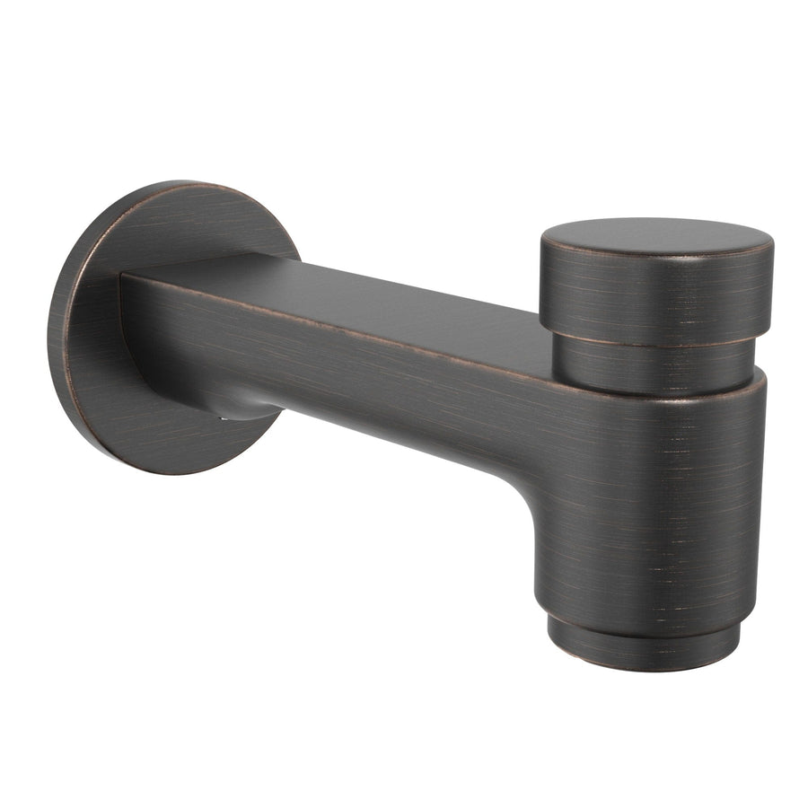 Main Image Spring Loaded Tub Spout Oil Rubbed Bronze - The Shower Head Store