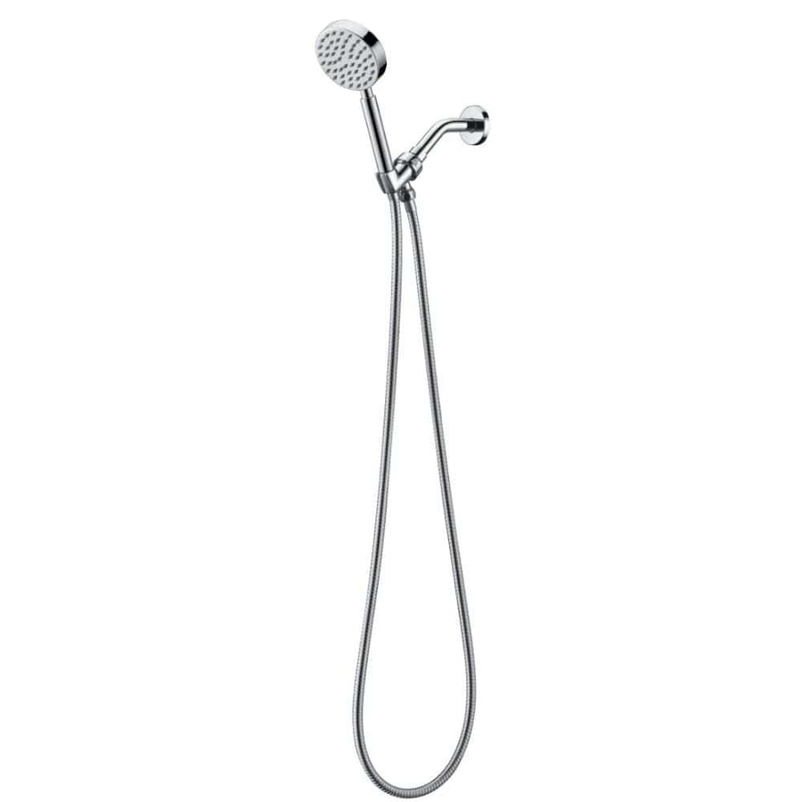 HammerHead Showers 108-Inch Shower Hose With Hand Held Shower Head Chrome - The Shower Head Store