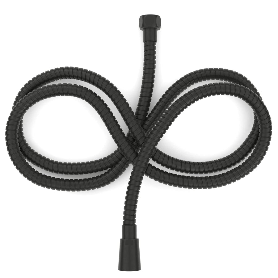 HammerHead Showers 72-Inch Shower Hose Main Image (Matte Black) - The Shower Head Store