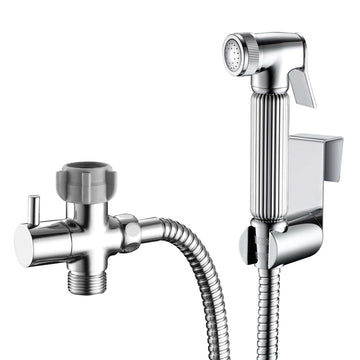 HammerHead Showers Metal Handheld Bidet Sprayer Main Image (Chrome)